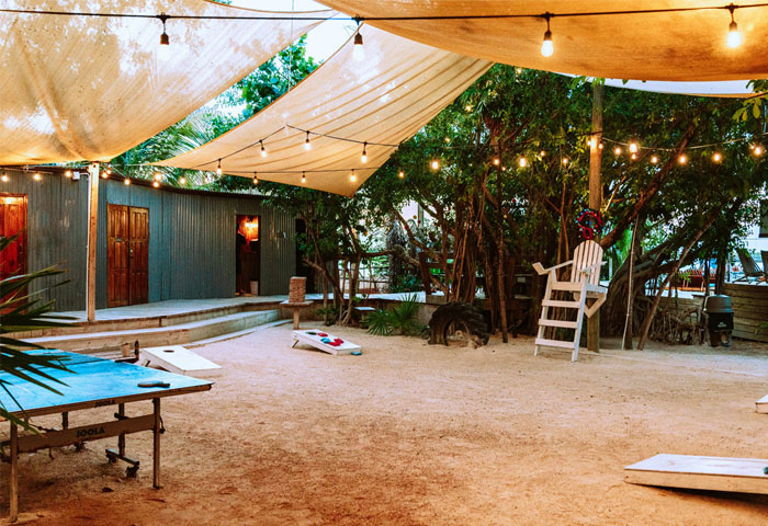 Backyard Game Room
